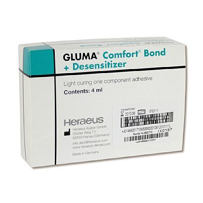 GLUMA COMFORT + DESENSITIZER HERAEUS KULZER